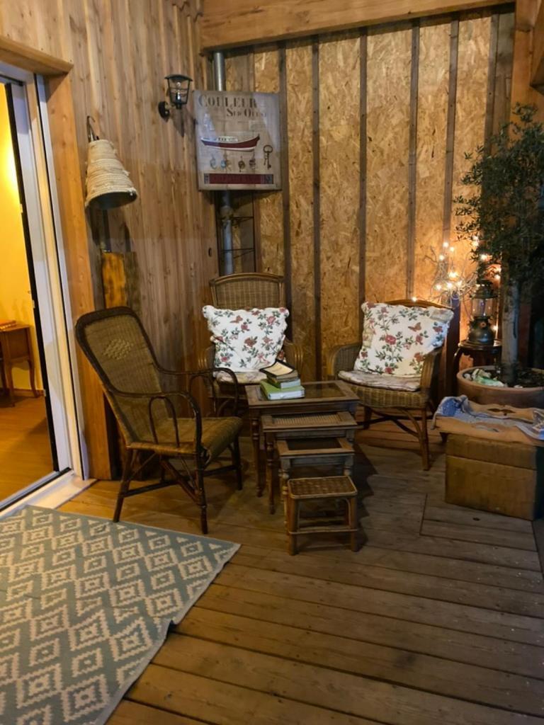 Chalet Atypique Vue Piscine Chauffee Gujan-Mestras Dış mekan fotoğraf
